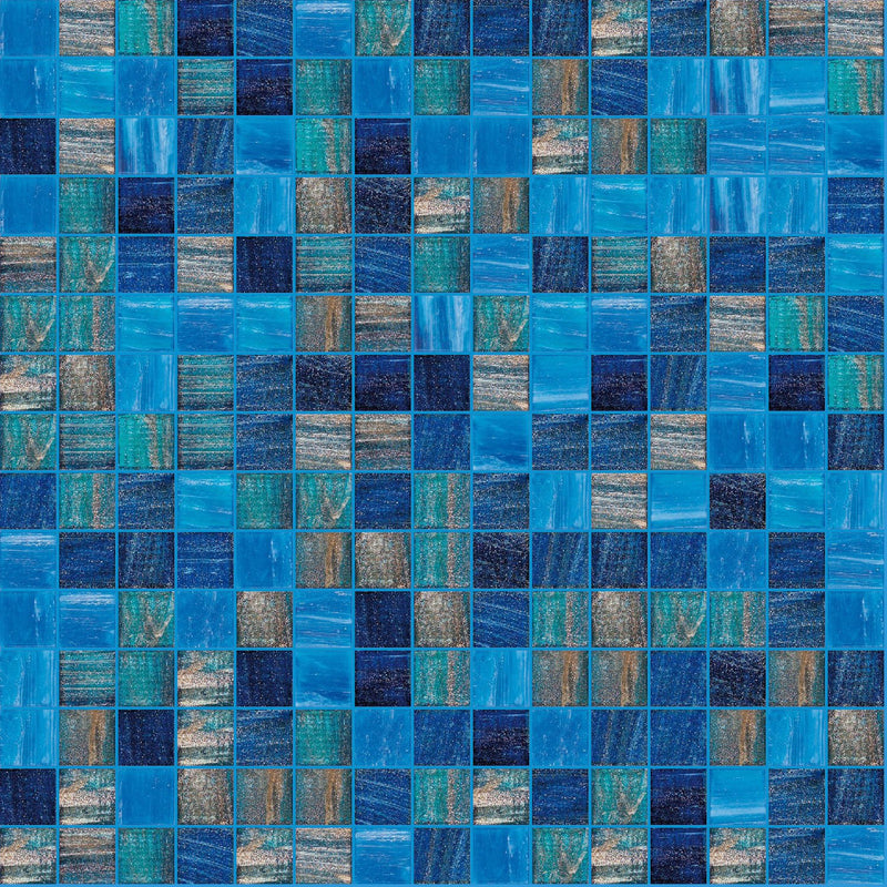 Dynamic Mix, 3/4 x 3/4 Mosaic Tile | TREND Glass Mosaic Tile