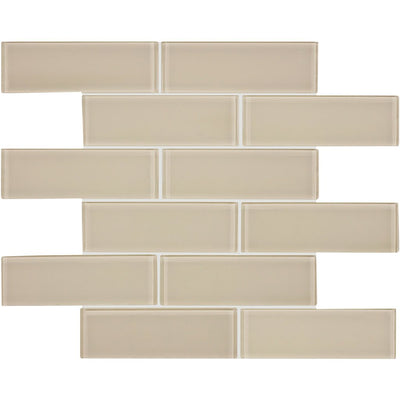 Element Series Earth, 2" x 6" Subway Tile | ANAELEMEAR26 | Aquatica Glass Pool Tile