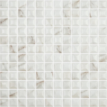EDNA CALACATTA MT Edna Calacatta MT 4302B, 1" x 1" - Glass Tile
