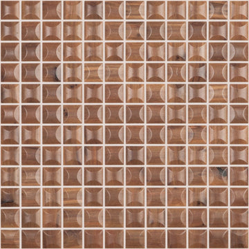 EDNA WOOD NOGAL MT Edna Wood Nogal MT 4200B, 1" x 1" - Glass Tile
