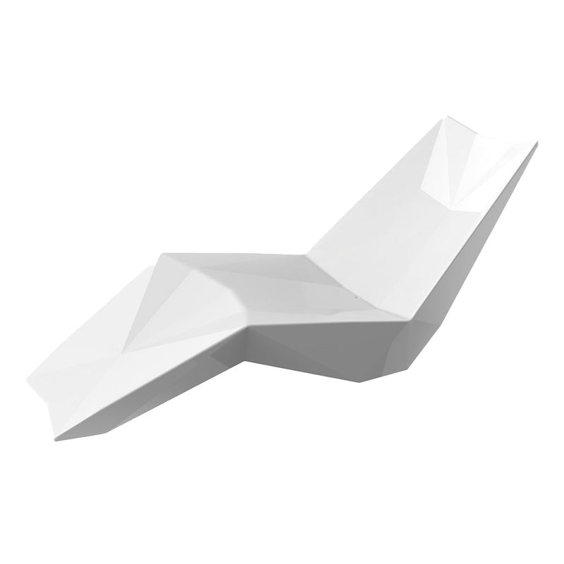 Faz Sun Bed by Vondom | Luxury In-Pool and Patio Lounger - WHITE