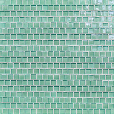 Fiji Iridescent, 5/8" x 5/8" Glass Mosaic Tile | Murrine Mosaics