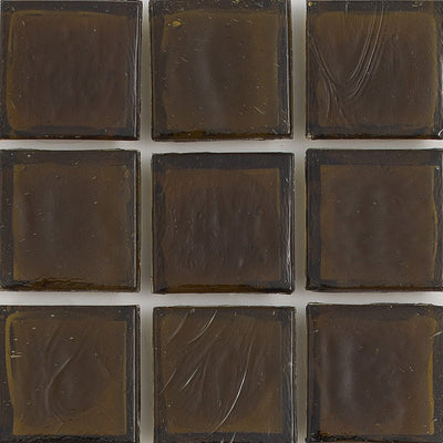 Fire Agate Clear 1x1 Glass Tile | E11.286.01S | American Glass Mosaics