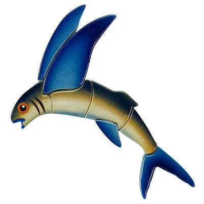 FF46R Flying Fish-B, Reverse Custom Mosaics