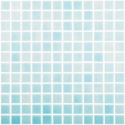 Colors series Fog Sky Blue - Glass Tile 