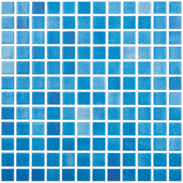 Colors series Fog Sky Blue - Glass Tile 