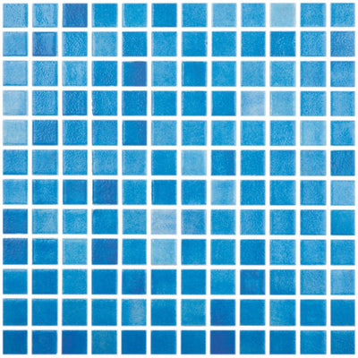 Colors series Fog Sky Blue - Glass Tile 