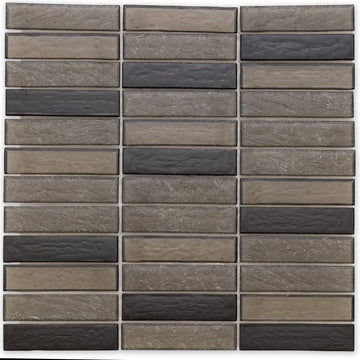 Superior Fossil Glass Tile by American Glass Mosaics