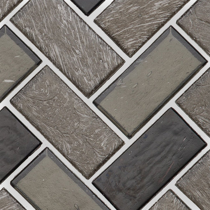 Superior Fossil Glass Tile by American Glass Mosaics