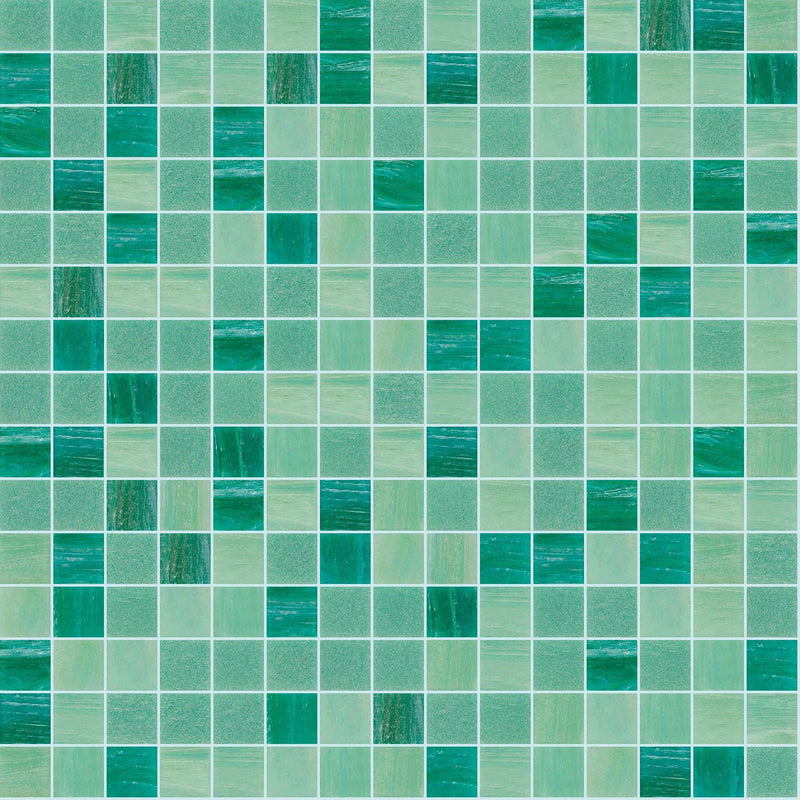 Friendship Mix, 3/4 x 3/4 Mosaic Tile | TREND Glass Mosaic Tile