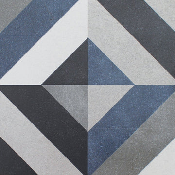 Geraldine, 6" x 6" Tile | APEFLEUGERAL6A | Patterned Pool Tile