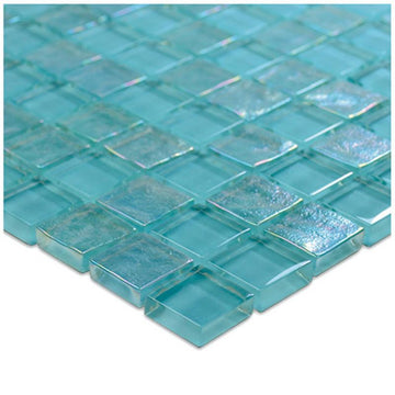 GT82323T4 Turquoise, 1" x 1" Artistry in Mosaics