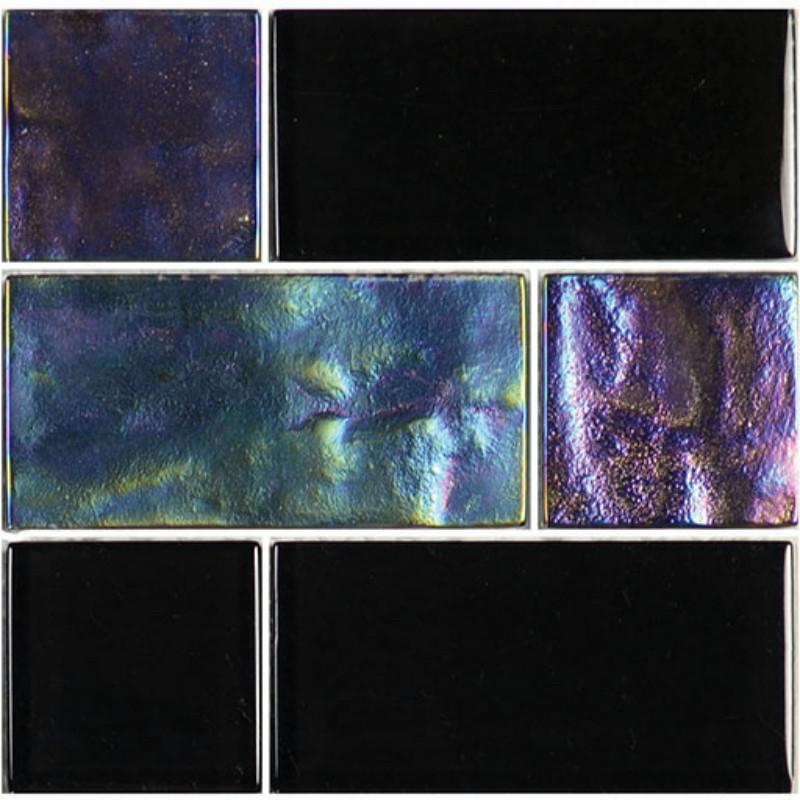 GT8M4896K5 Black, Mixed Artistry in Mosaics