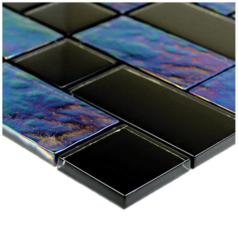 GT8M4896K5 Black, Mixed Artistry in Mosaics