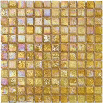 Hemp Cubes, 7/8" x 7/8" Glass Tile | Mosaic Pool Tile by SICIS