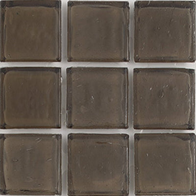Ironstone Clear 1x1 Glass Tile | E11.252.01S | American Glass Mosaics