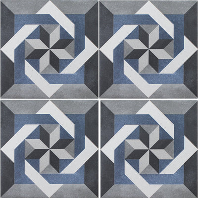 APEFLEUISABE6 Isabelle, 6" x 6" (1 box, 22 pcs) - Porcelain Pool Tile