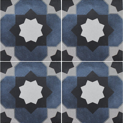 APEFLEUJANET6 Janette, 6" x 6" (1 box, 22 pcs) - Porcelain Pool Tile