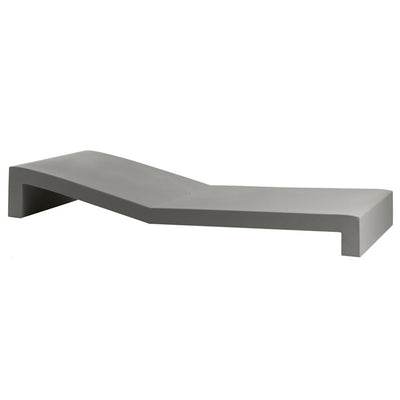 Vondom | Luxury In-Pool and Patio Furniture |  JUT SUN CHAISE, STEEL, 44404-STEEL