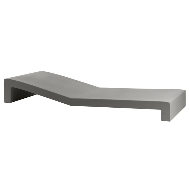 Vondom | Luxury In-Pool and Patio Furniture |  JUT SUN CHAISE, STEEL, 44404-STEEL