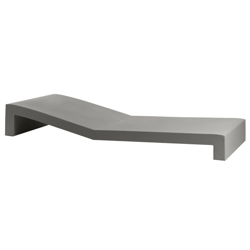 Vondom | Luxury In-Pool and Patio Furniture |  JUT SUN CHAISE, STEEL, 44404-STEEL