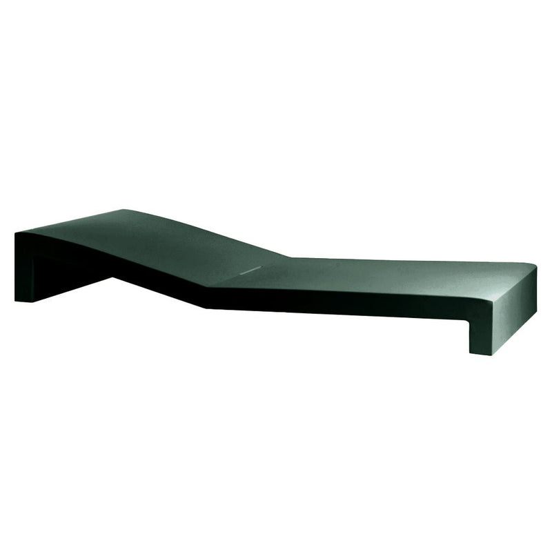Vondom | Luxury In-Pool and Patio Furniture |  JUT SUN CHAISE, GREEN, 44404-GREEN