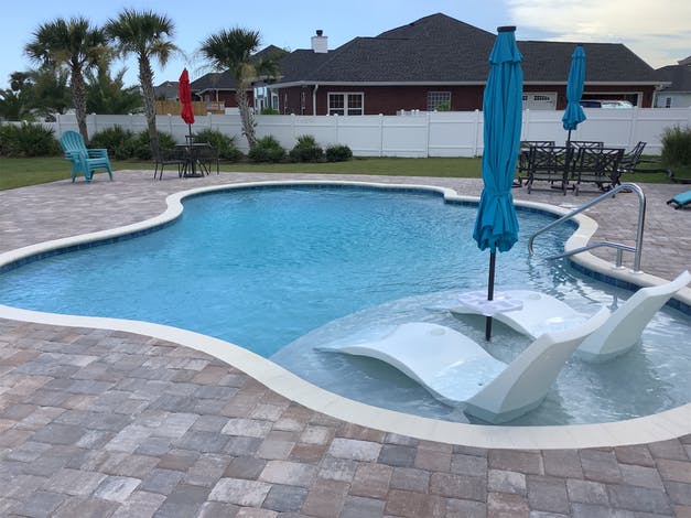 Pool sundeck on sale chairs