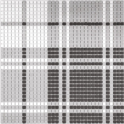 Lancaster, 3/8" x 3/8" Mosaic | GLSGEOHIGHBRIS | Geometro Glass Tile 