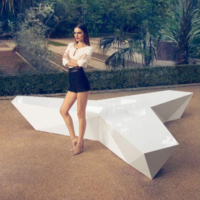 Faz Bench by Vondom | Luxury In-Pool and Patio Furniture