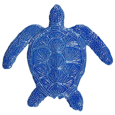 TLOBLUB Loggerhead Turtle - 6" Blue Artistry in Mosaics