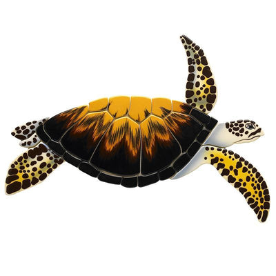 LT8-18 Loggerhead Turtle CC Custom Mosaics