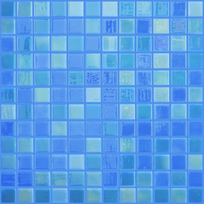 093403M Blue Lagoon, 1" x 1" Vidrepur