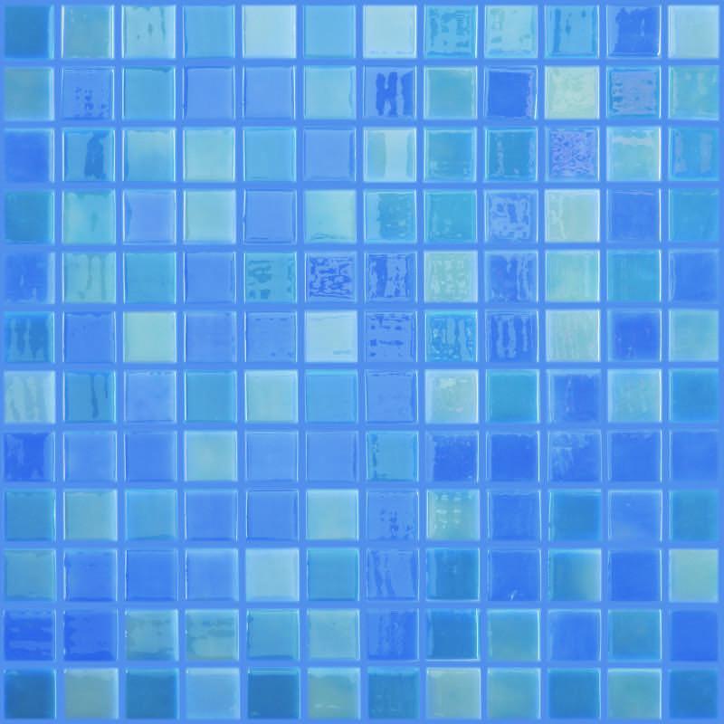 093403M Blue Lagoon, 1" x 1" Vidrepur