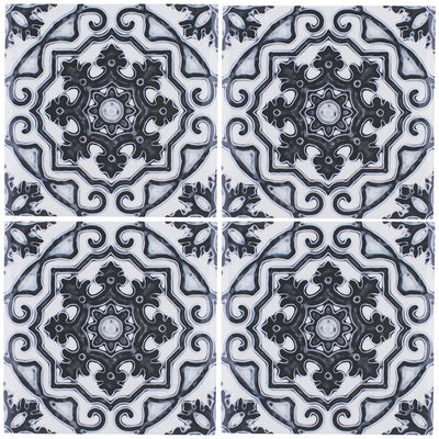 Maioliche 12, 6" x 6" Porcelain Pool Tile | CVLMAIOLICHE12 | Aquatica