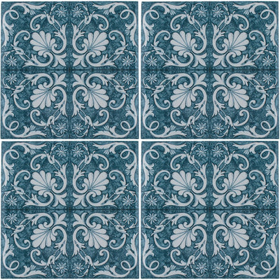 Maioliche 5, 6" x 6" Porcelain Pool Tile | CVLMAIOLICHE5 | Aquatica
