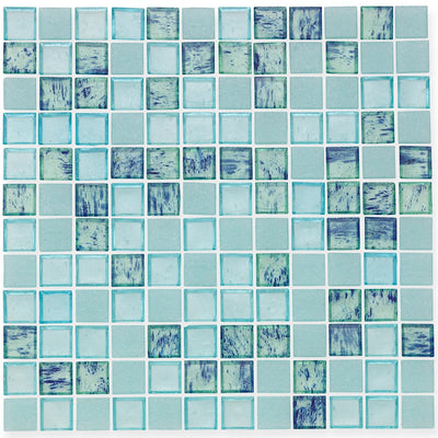 Splash Malibu Glass Tile by American Glass Mosaics