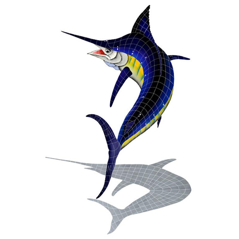 MSHBLUL Marlin w/Shadow Artistry in Mosaics