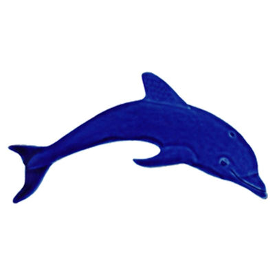 DMIDBLRB Mini Dolphin Dark Blue 6" Artistry in Mosaics
