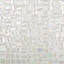 Venus - White, 1" x 1" - Glass Tile