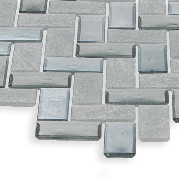 Superior Moonlight Glass Tile by American Glass Mosaics