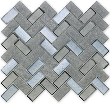 Superior Moonlight Glass Tile by American Glass Mosaics