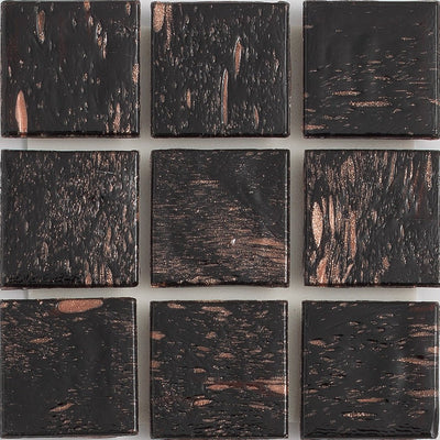 Onyx Aventurina 1x1 Glass Tile | E11.199.05S | American Glass Mosaics