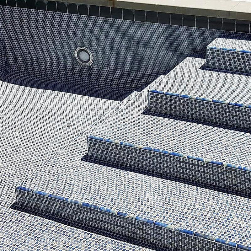 Opal, 1" x 1" | PLANET-113 | Fujiwa Porcelain Pool Tile