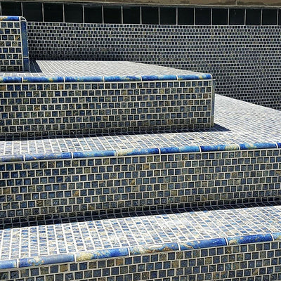 Opal, 1" x 1" | PLANET-113 | Fujiwa Porcelain Pool Tile