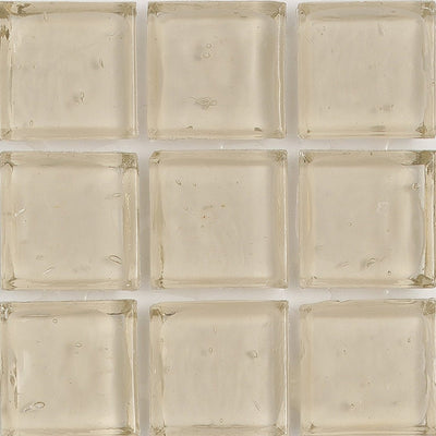 Opal Clear 1x1 Glass Tile | E11.364.01S | American Glass Mosaics