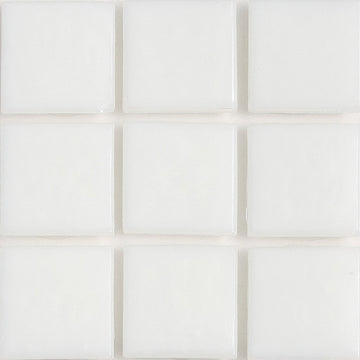 Pearl Opaque 1x1 Glass Tile | E11.300.41S | American Glass Mosaics