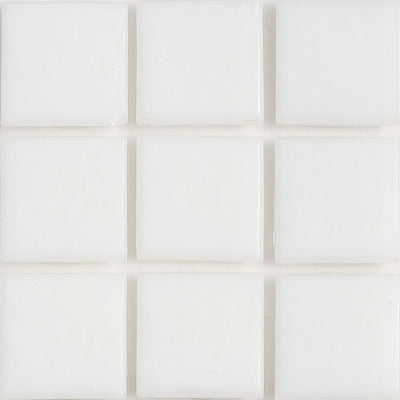 Pearl Opaque 1x1 Glass Tile | E11.300.41S | American Glass Mosaics