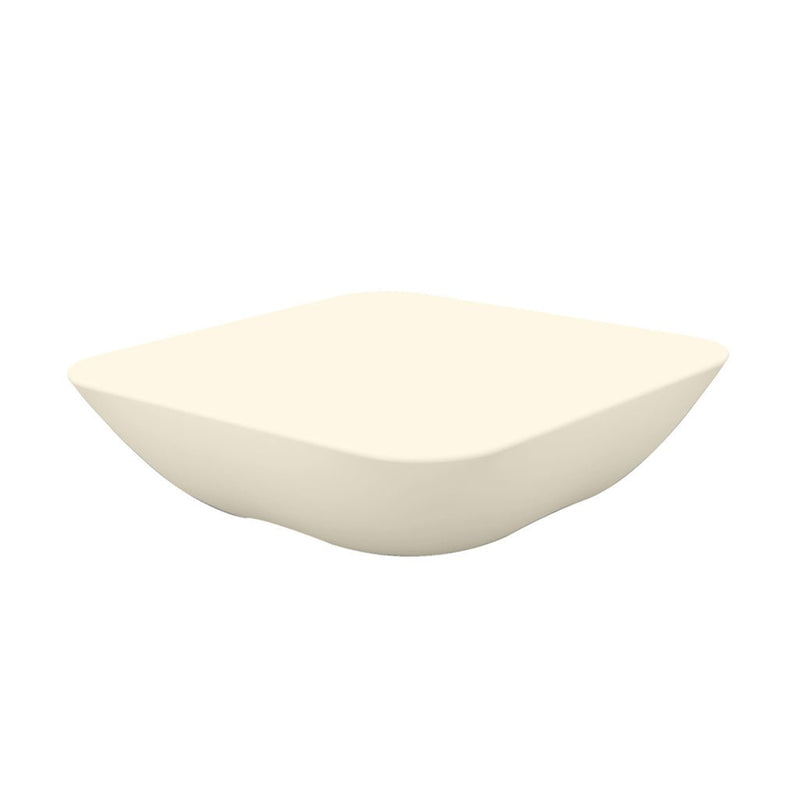 Vondom | Luxury In-Pool and Patio Furniture |  PILLOW COFFEE TABLE, ECRU, 55002-ECRU
