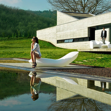 Pillow Sun Chaise by Vondom | In-Pool and Patio Lounger