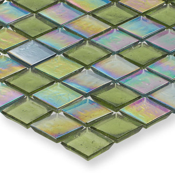 Huron Reef Glass Tile by American Glass Mosaics